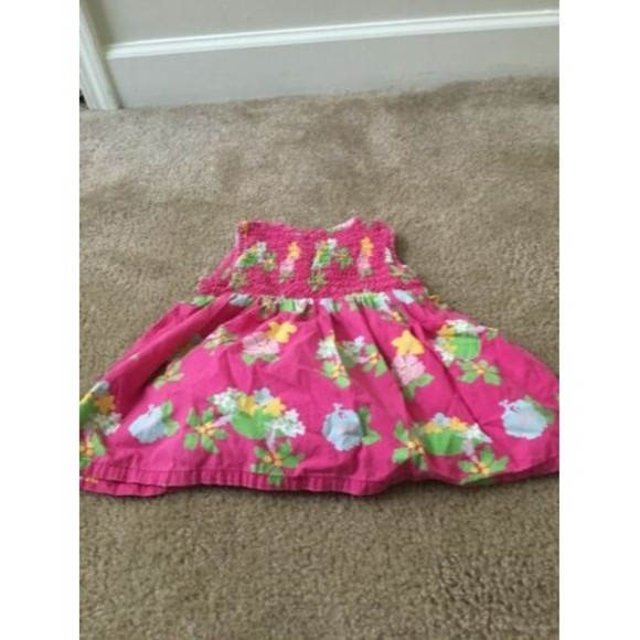 Small Steps Baby Girls Floral Print Dress Sleeveless Size 18 Months - Picture 6 of 8